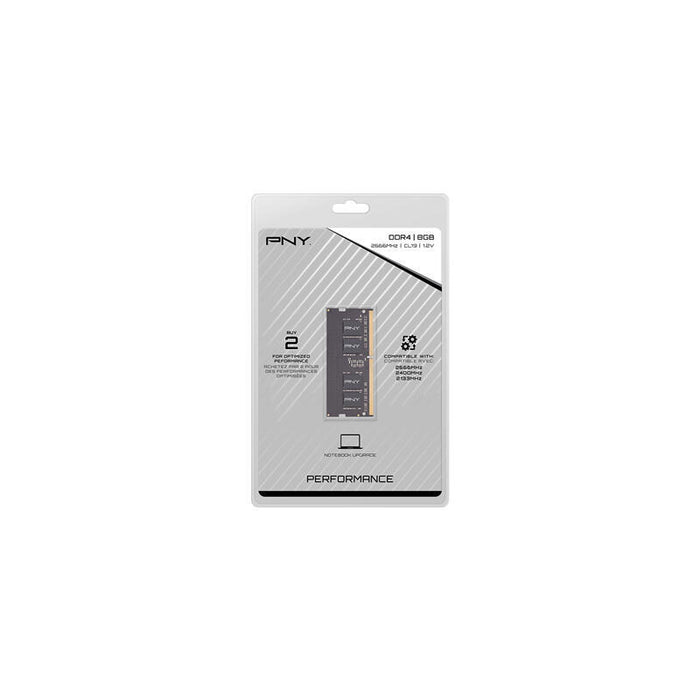 Memoria Ram Pny 8gb Sodimm Ddr4 2666mhz    Mem  Retail Pc4-21300