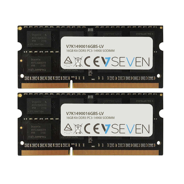Memoria Ram V7 16gb Ddr3 Pc3-14900 - 1866mhz So-Dimm  - V7k1490016gbs-Lv
