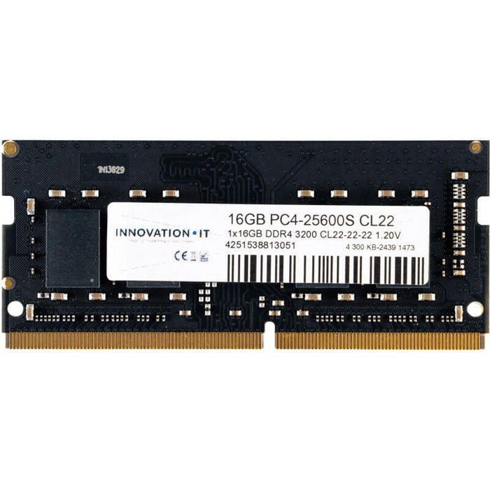 Memoria Sodimm Innovation It 16gb 3200 Cl22-22-22 1,2v Ld