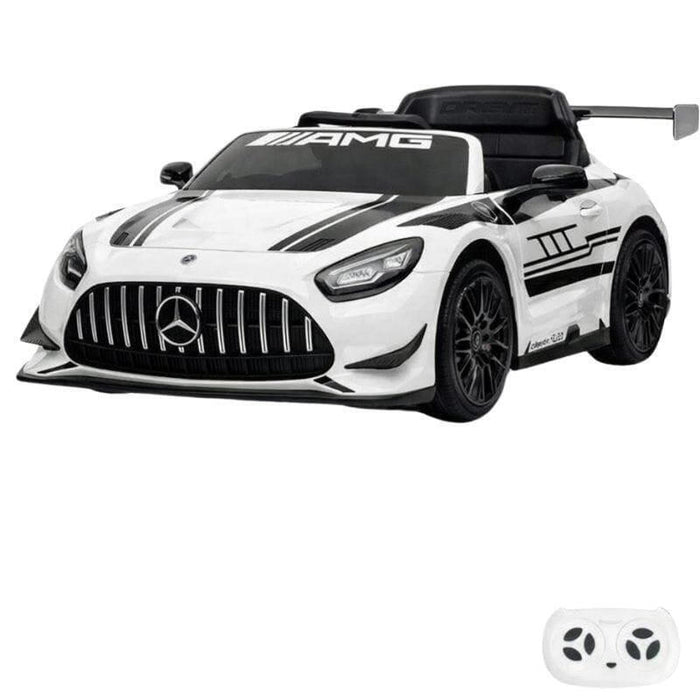 Mercedes Amg Gt3 Blanco - Coche Eléctrico Para Niños