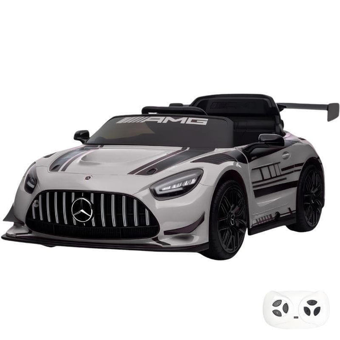 Mercedes Amg Gt3 Gris  Coche Eléctrico Para Niños