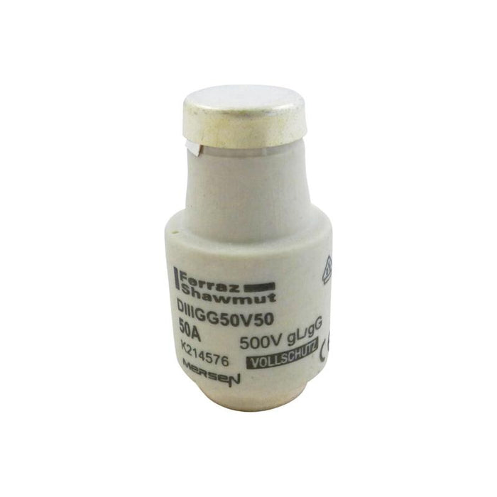 Mersen 00598.050700 Diii 50a Gg Wei Fusible Diazed 500v Diazed