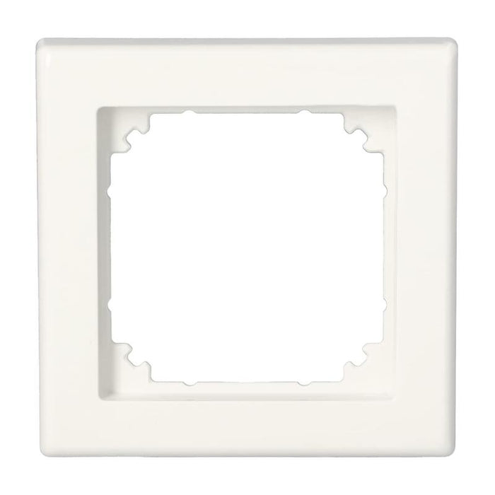 Merten 1-Fach Steckdosenrahmen Weiss 8.1 X 8.1 Cm