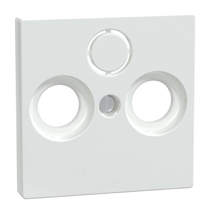 Merten 296725 Aws Placa Central F Antena Toma De Corriente Brillante