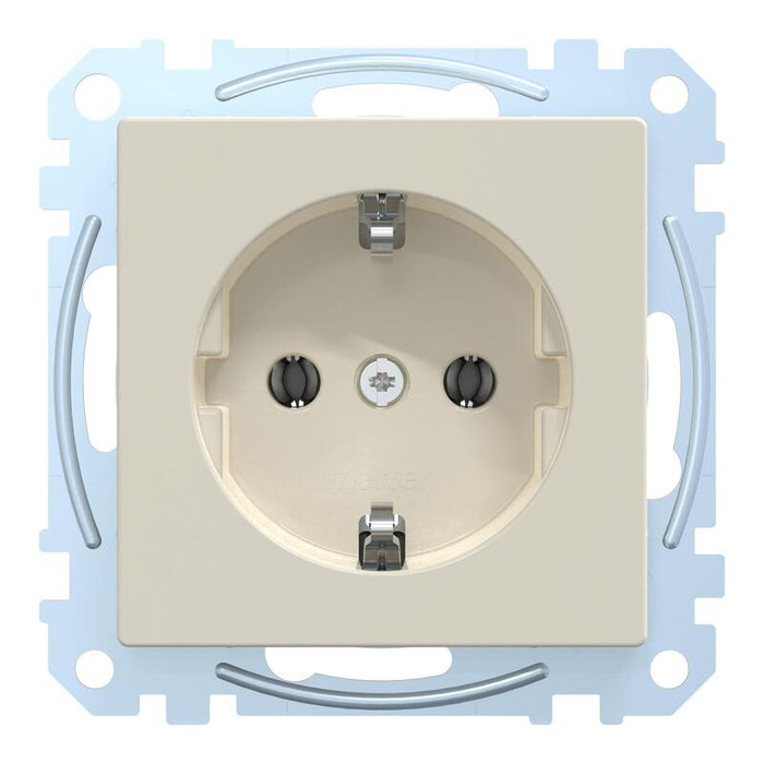 Merten Meg2300-0419 Schuko-Steckdose. Polarweiss. System M