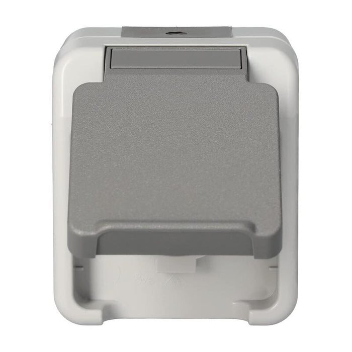 Merten Meg2301-8029 Schuko-Steckdose. Lichtgrau. Aquastar