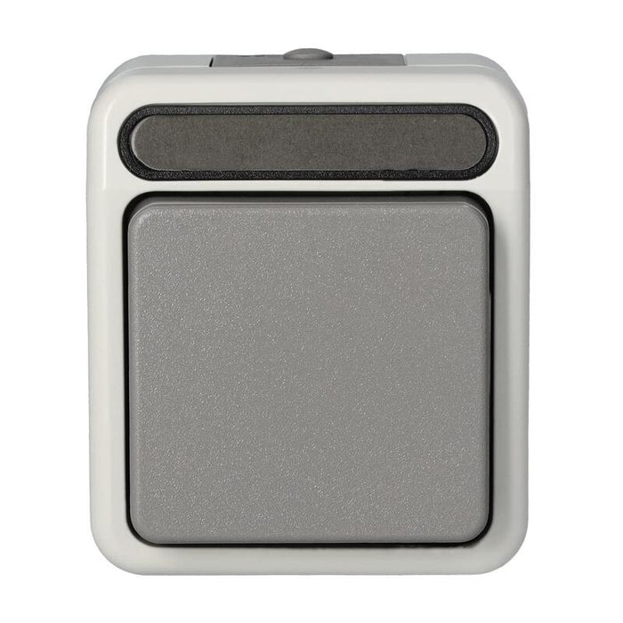 Merten Meg3150-8029 Pulsador. Schliesser 1-Polos. Gris Claro. Aquastar