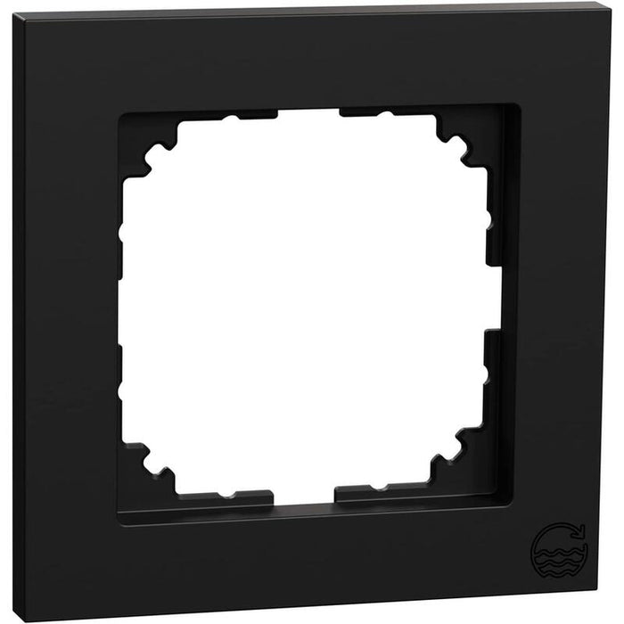 Merten Meg4010-3603 M-Pure-Marco, 1vías, Negro Mate, M-Pure