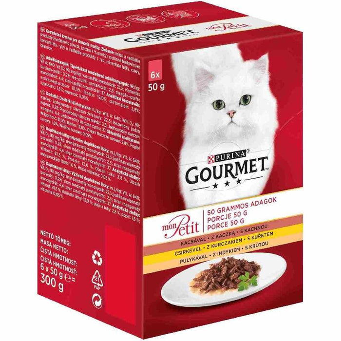 Mezcla De Aves Gourmet Mon Petit 6x50g