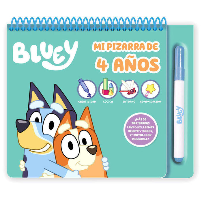 Mi Pizarra Actividades 4 Años Bluey Español