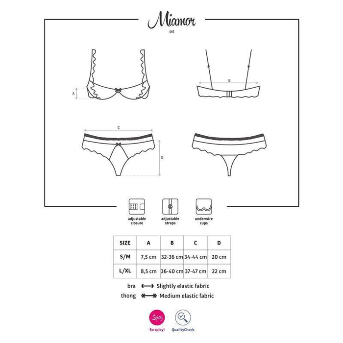 Obsessive Miamor Set L/Xl