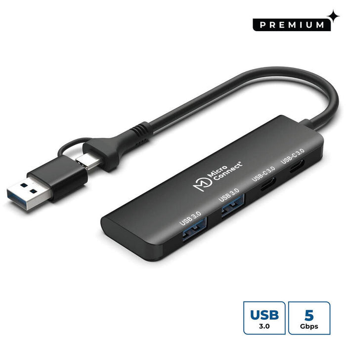 Microconnect Uc0066-5g-Usb-C-4in1 Hub De Interfaz
