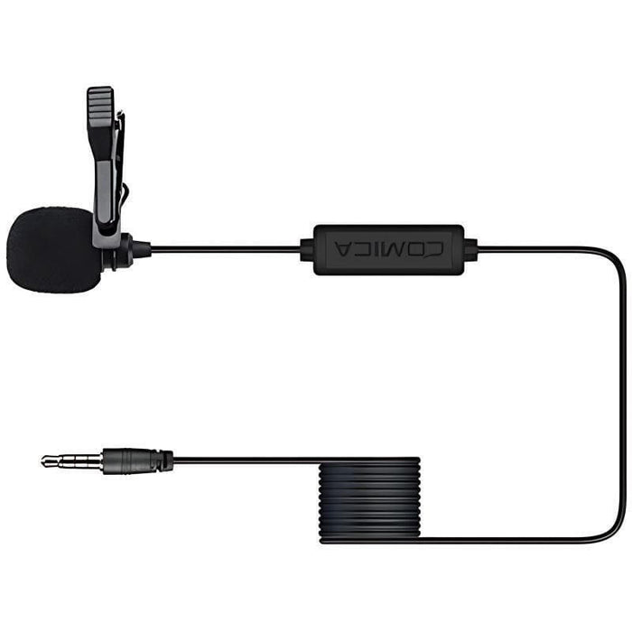 Comica Micrófono Lavalier Para Smartphone Trrs 4.5 M