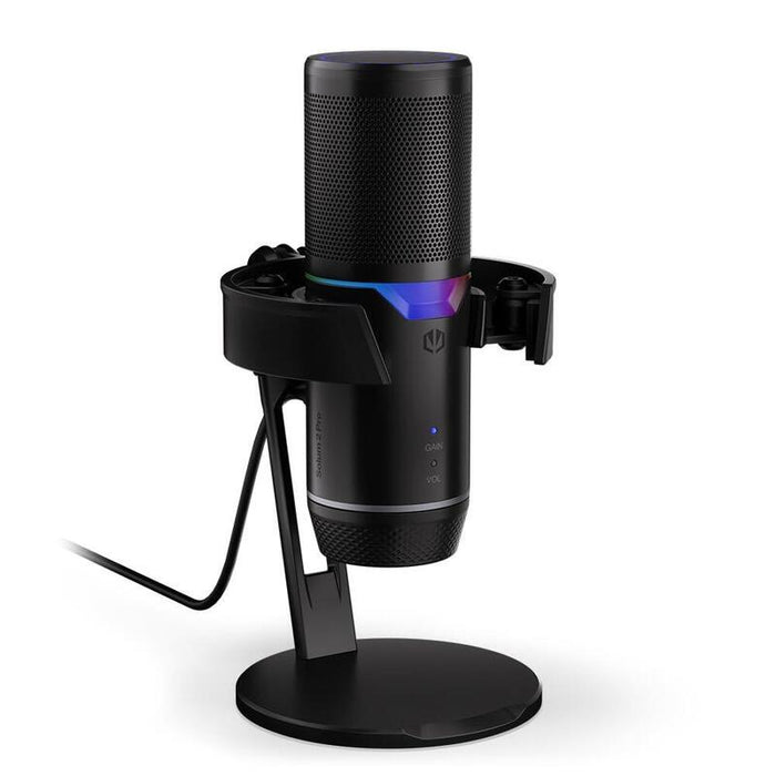 Micrófono Endorfy Solum 2 Pro (Negro, Usb-C, Rgb-Zone) Ey1b019