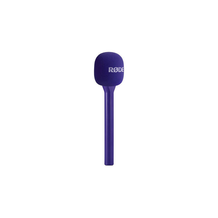 Micrófono Rode Microphones Interview Go, Morado, Adaptador Interviewgopur
