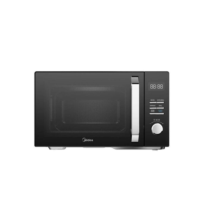 Microondas Con Grill Midea Mag25xf, Horno 800 W, Grill 1000 W, 25 L, Negro