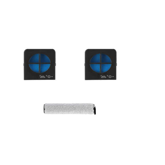 Midea X6 Spare Parts Kit: 2x Hepa Filter, 1x Roller Brush