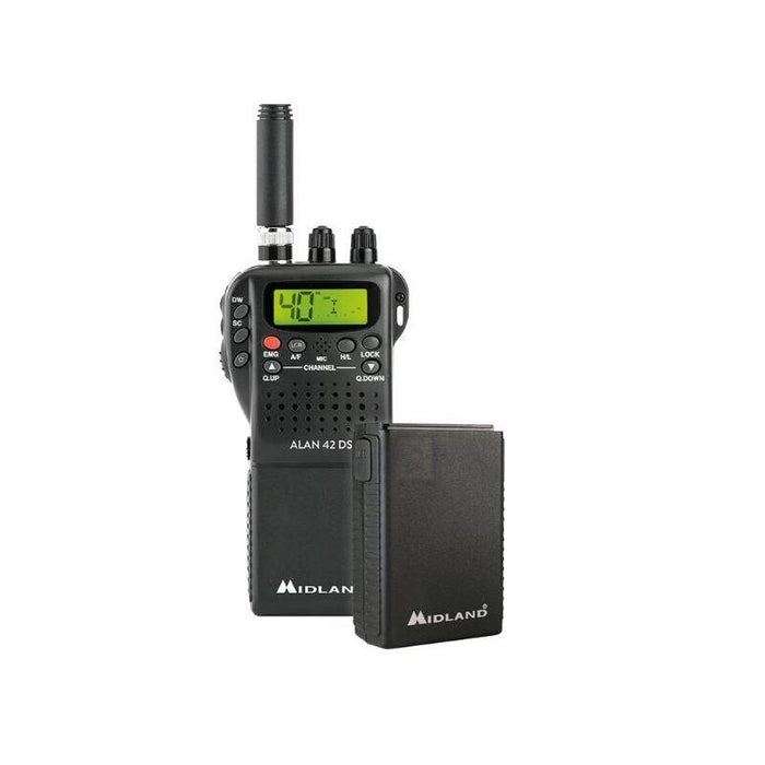 Midland Alan 42 Ds Inklusive Lithium-Ionen Akku