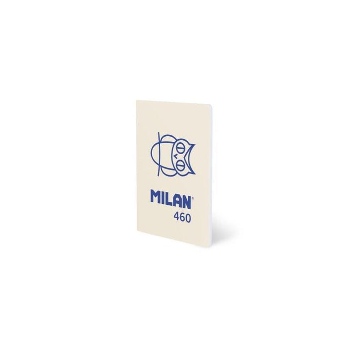 Milan 460 Since 1918 Libreta A5 Grapada - Hojas Blancas - 24 Hojas De 95g - Beige