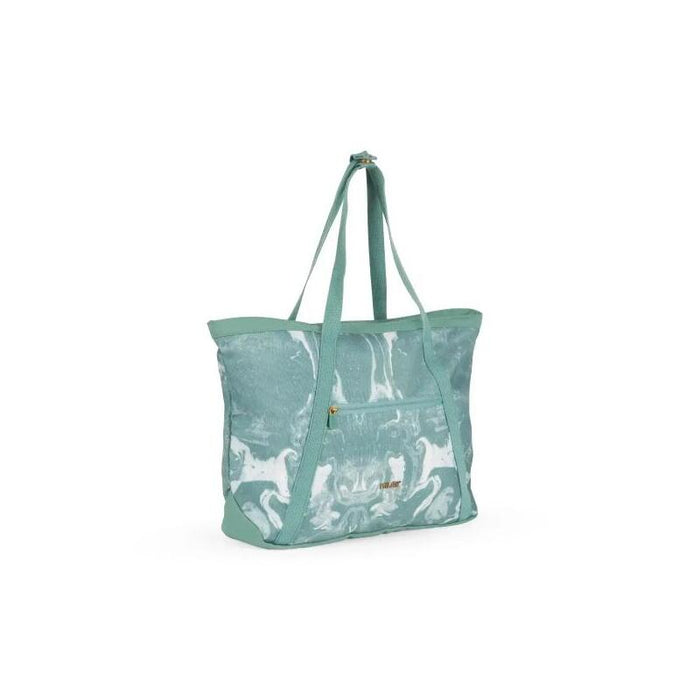 Milan Coleccion Lava Bolso Shopper 18.5l - Gran Capacidad - Cierre De Cremallera - Tamaã±O 52x36x3cm - Verde