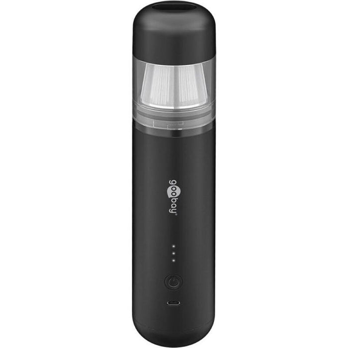 Mini Aspiradora Inalámbrica 120 W,Negro, 7 Boquillas Y 3 Cepillos Para Limpiar Accesorios De Oficina, Interiores De Coches