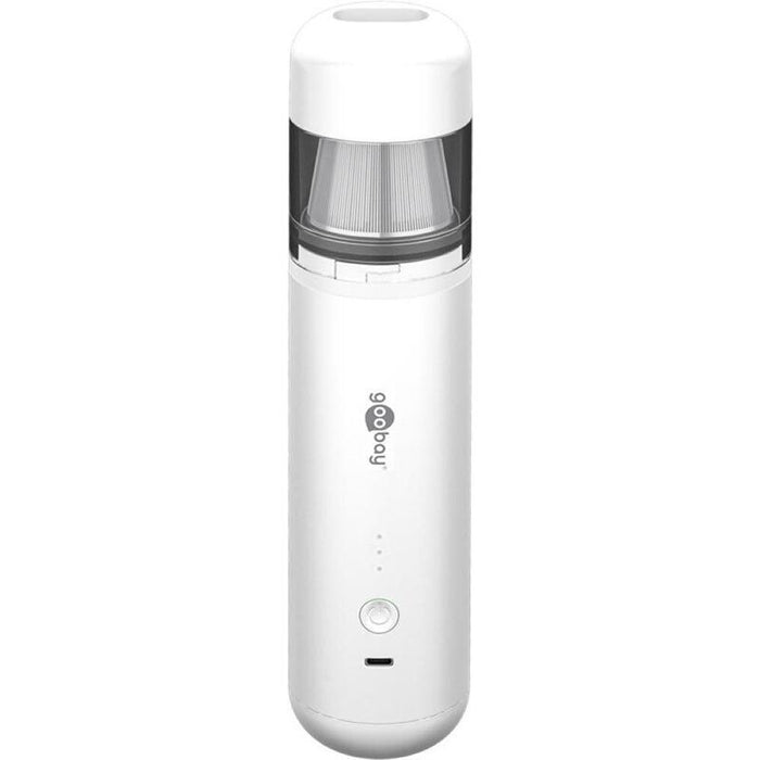 Mini Aspiradora Inalámbrica  80 W,Blanco, 7 Boquillas Y 3 Cepillos Para Limpiar Accesorios De Oficina, Interiores De Coches