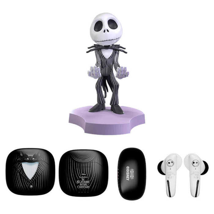 Mini Cable Guy + Auriculares Inalambricos Jack Pesadilla Antes De Navidad Disney