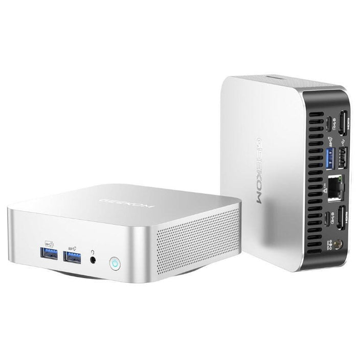 Mini Pc Geekom A6 Amd Ryzen 7 6800h 16gb 1tb Win 11 Pro Plata