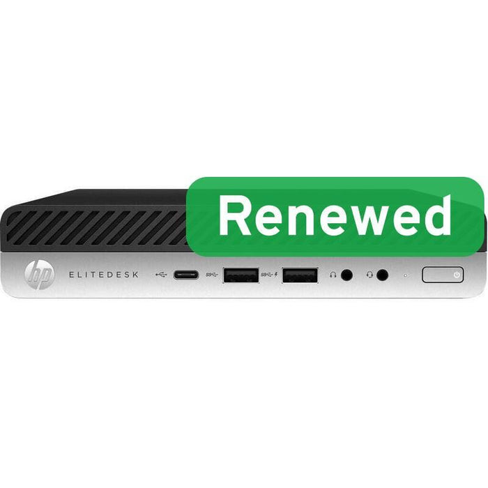Mini Pc Reacondicionado Hp  Grade A  Elitedesk 800 G3 Dm  I5-7500  16gb  500gb Sata  Intel Hd Graphics 630  Wifi  W11 Pro