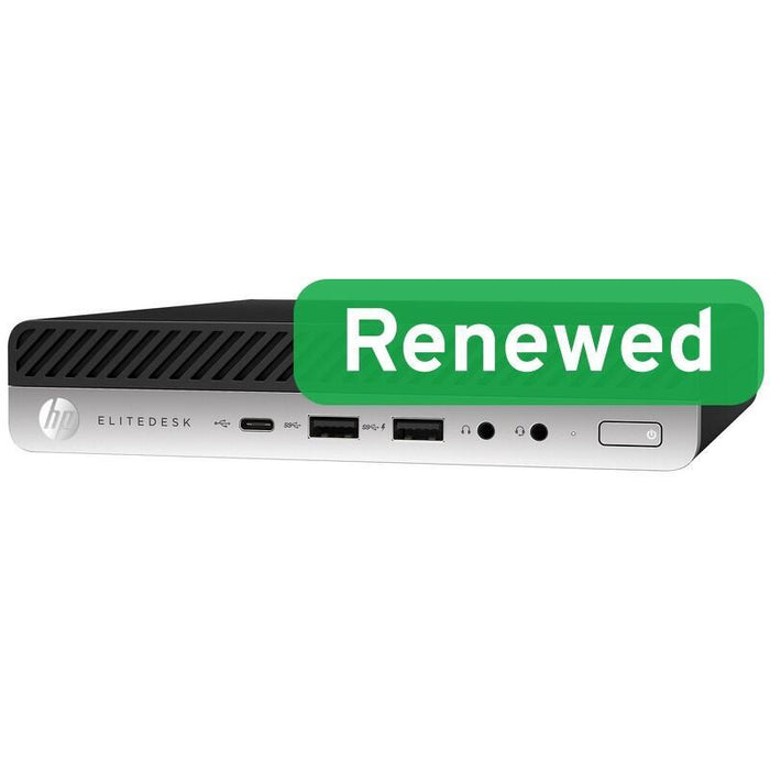 Mini Pc Reacondicionado Hp  Grade B  Elitedesk 800 G4  I5-8500t  8gb  256gb Ssd  Intel Uhd Graphics 630  Wifi  W11 Pro