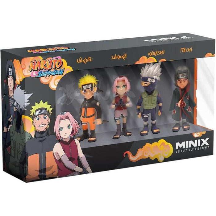 Minix 4-Pack 7 Cm - Naruto Shippuden