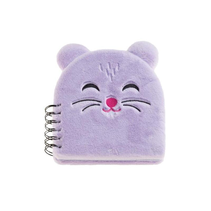 Miquel Rius Back2fun Cuaderno Peluche Hamster - 160 Hojas Rayadas De Papel 80 G/M2 - Guardas Estampadas Y Primera