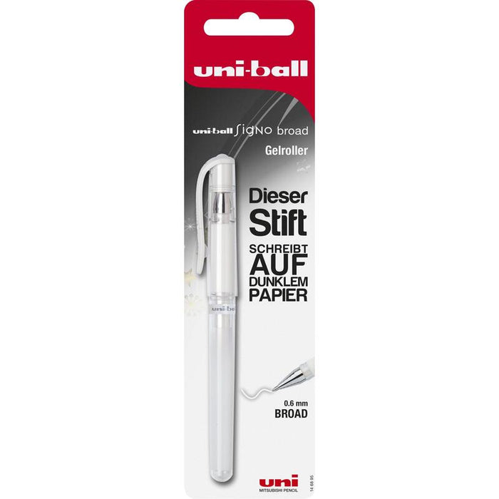 Mitsubishi Gelroller Ub Signo Um-153 1,0mm Blanco Bk