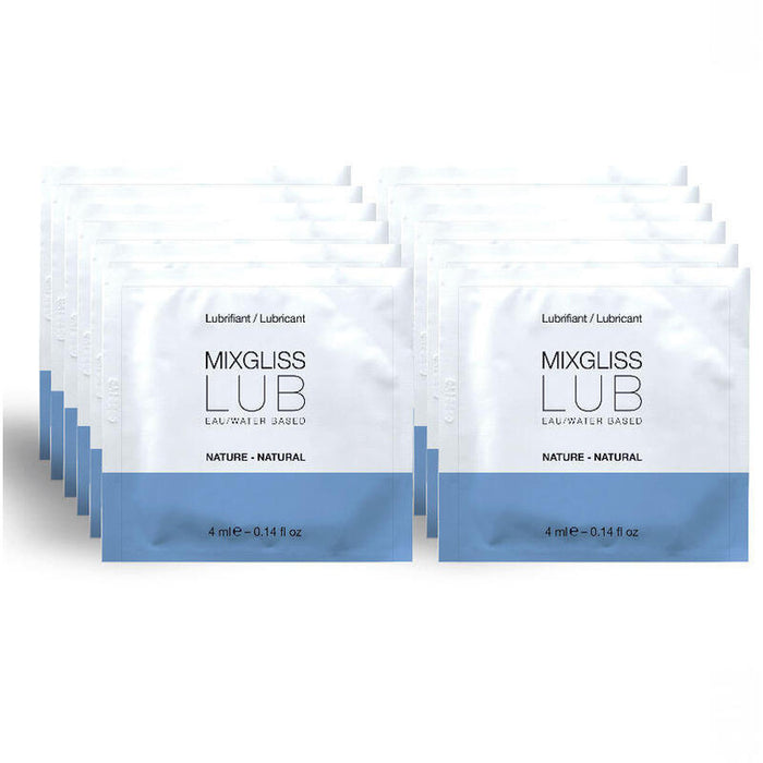 Mixgliss Pack De 12 Monodosis Lubricante Base De Agua Lub