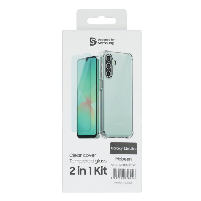 Mobeen Clear Cover + Glass Fr Galaxy S26 Ultra
