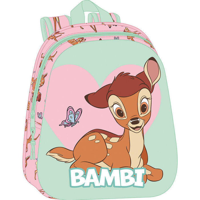 Mochila 3d Bambi Disney 33cm