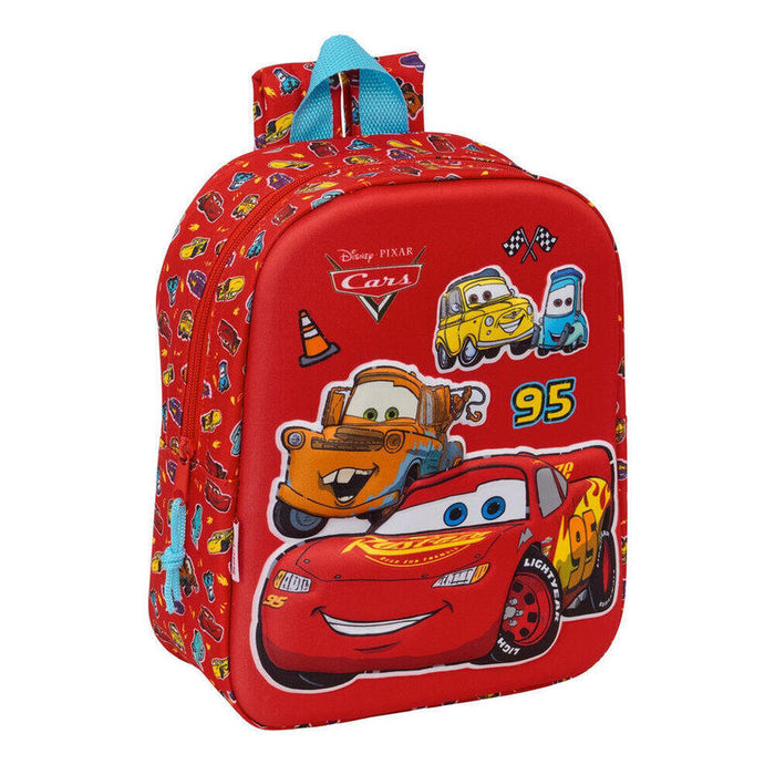 Mochila 3d Cars Disney 27cm
