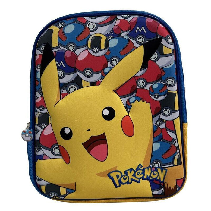 Mochila 3d Classic Pokemon 29cm