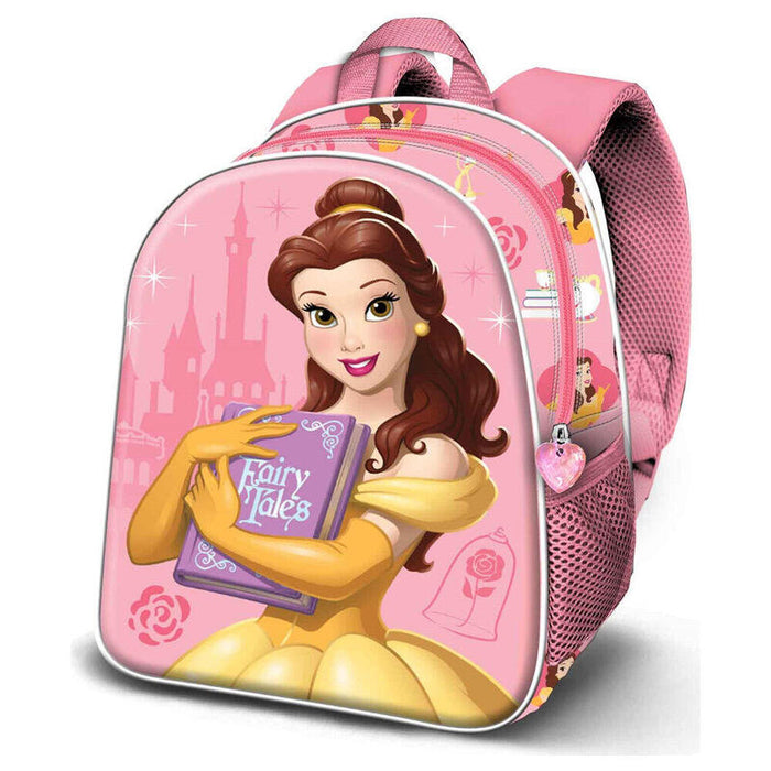 Mochila 3d Fairy Bella La Bella Y La Bestia Disney 31cm