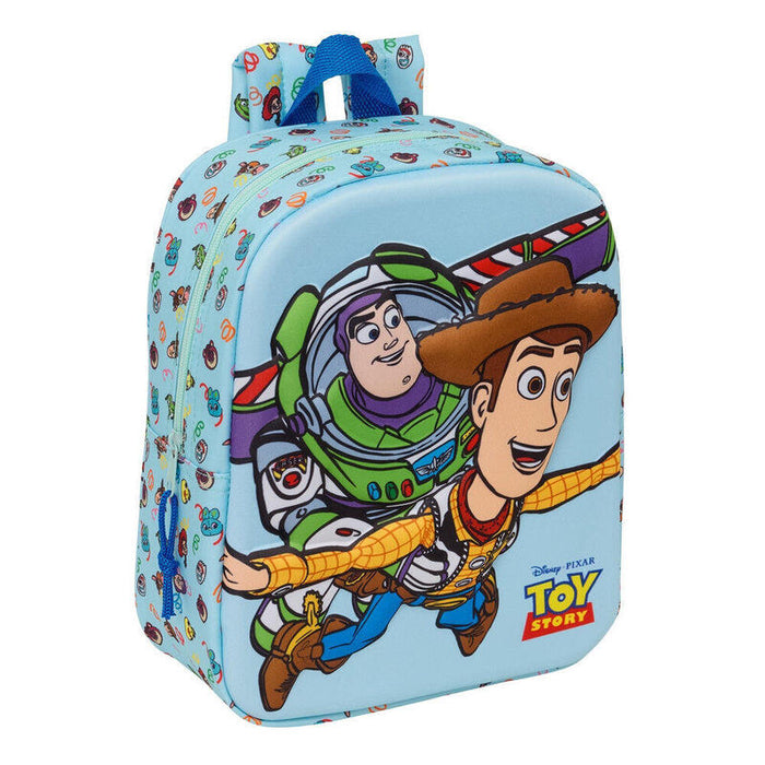 Mochila 3d Toy Story Disney Pixar 27cm