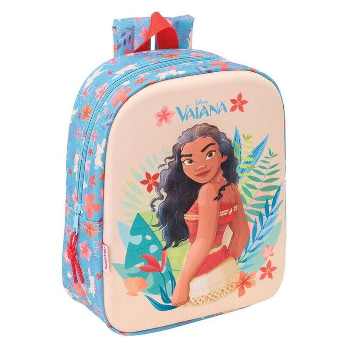 Mochila 3d Vaiana Moana Disney 27cm
