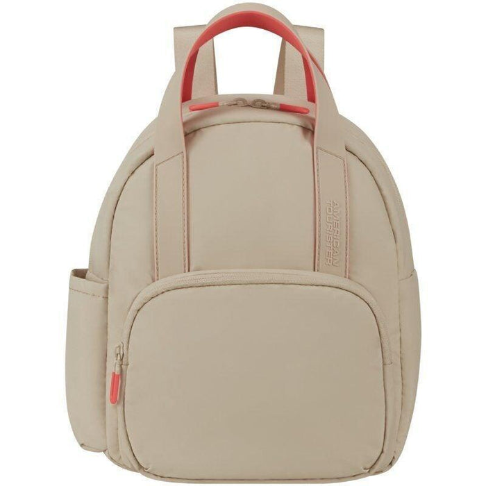 Mochila American Tourister Puffypop S Capacidad 8.5l Beige