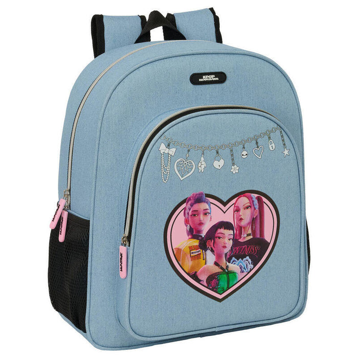 Mochila Huntrix Demon Hunters Kpop 38cm Adaptable