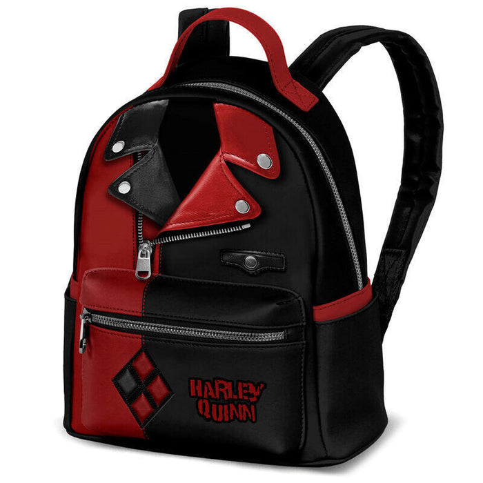 Mochila Jacket Harley Quinn Dc Comics 29cm