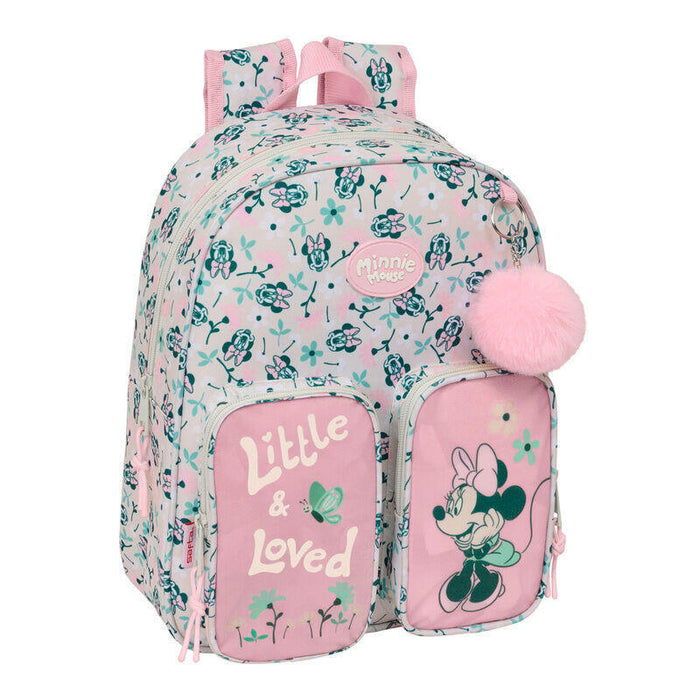 Mochila Minty Minnie Disney 34cm Adaptable