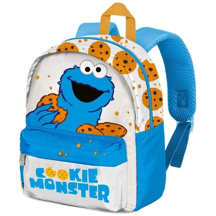 Mochila Monstruo De Las Galletas Barrio Sesamo 27cm