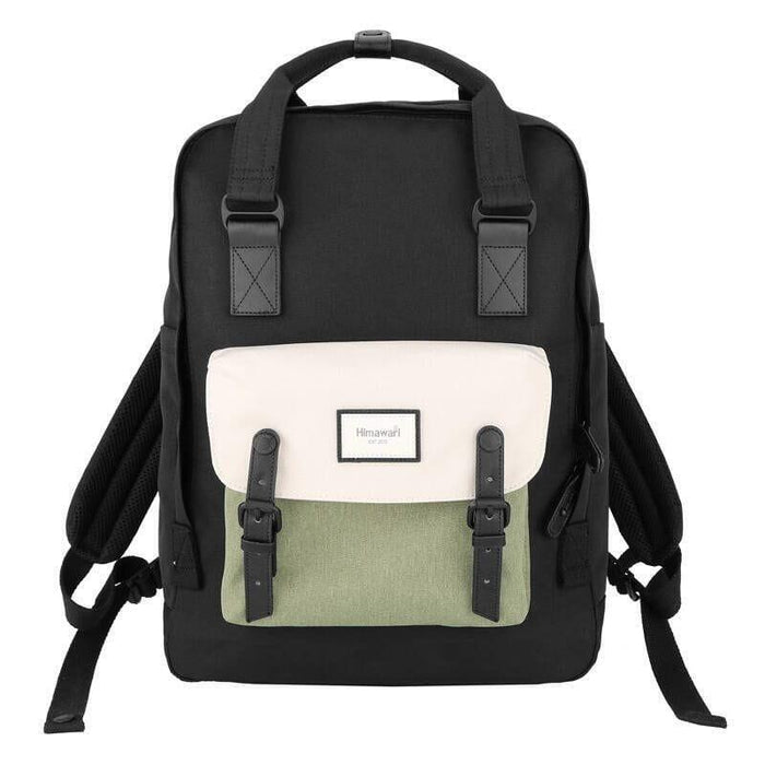Mochila Para Portátil  Himawari 1010 Negro Y Verde