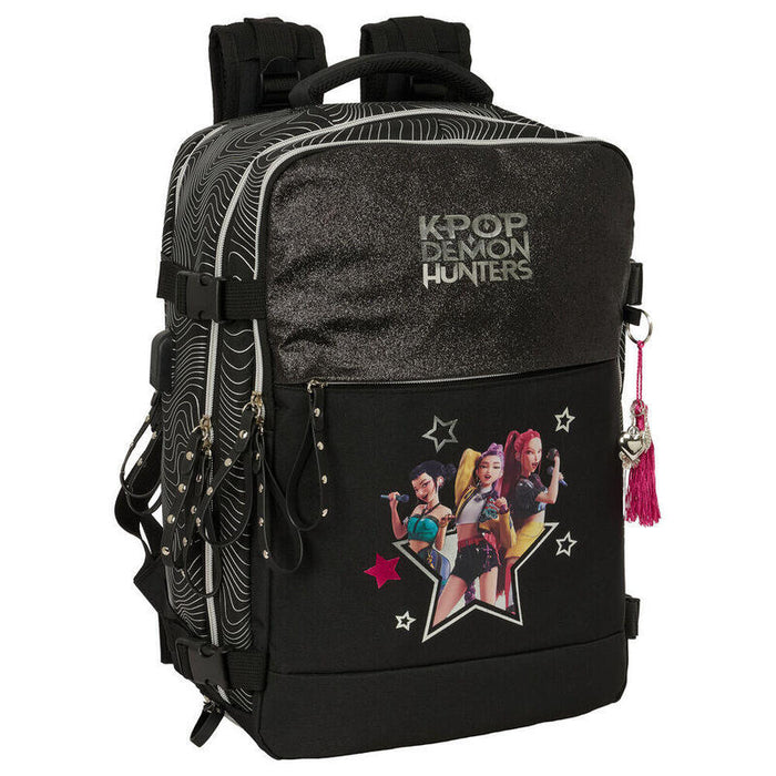 Mochila Viaje Cabina Energy Kpop Demon Hunters 44cm