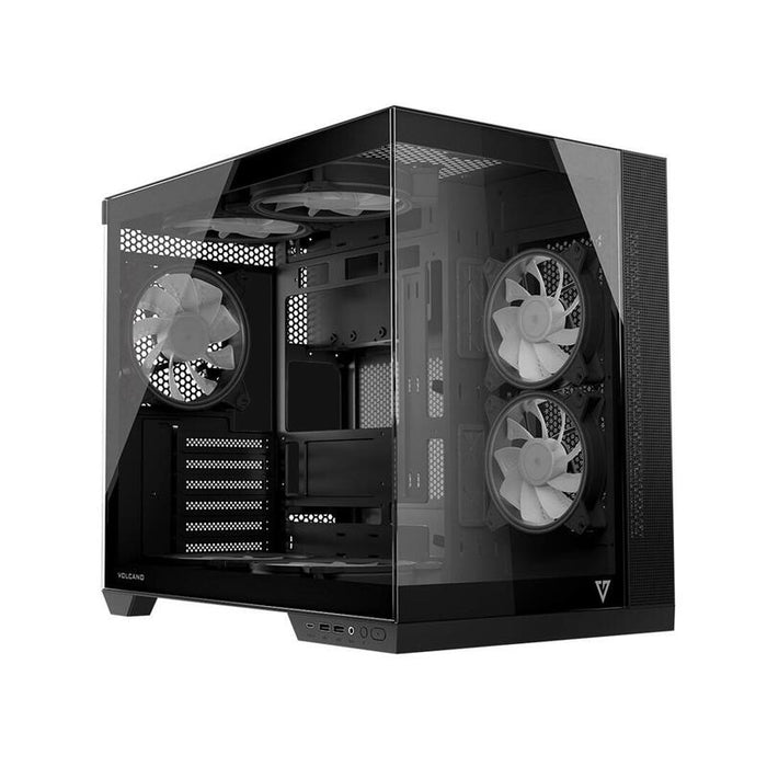 Modecom Caja De Ordenador Volcano Panorama Midi