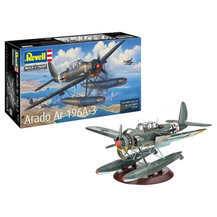 Model De Plástico Avión Arado Ar 196a-3 Seaplane 1/32